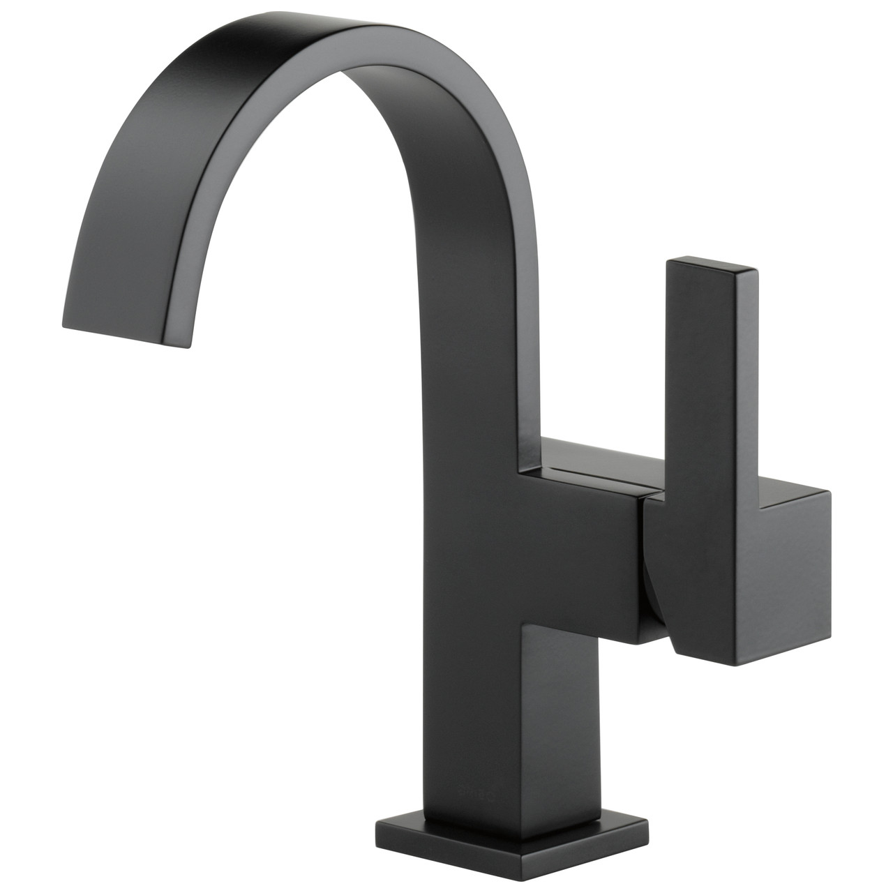 Single Handle Lavatory Faucet in Matte Black Finish, 1.2gpm Flow Rate