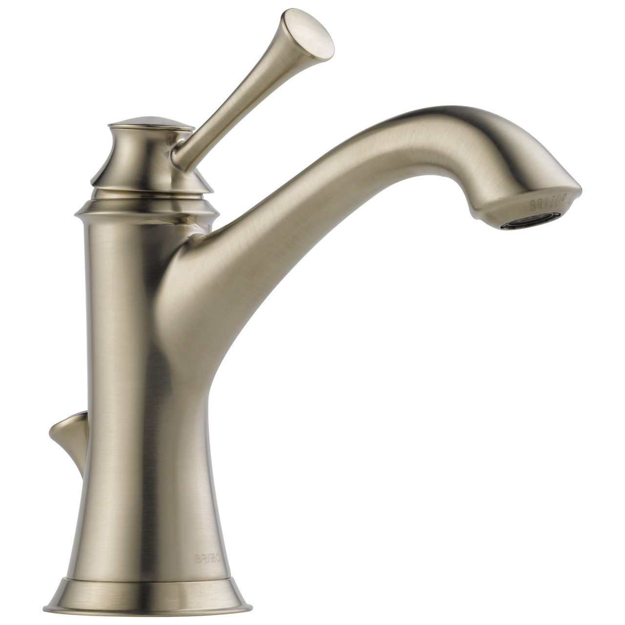 Brizo 65005LF-BN-ECO Baliza Single Handle Single Hole Lavatory Faucet in Brushed Nickel Finish, 1.2gpm Flow Rate Brizo 65005LF-BN-ECO Baliza Single Handle Single Hole Lavatory Faucet in Brushed Nickel Finish, 1.2gpm Flow Rate