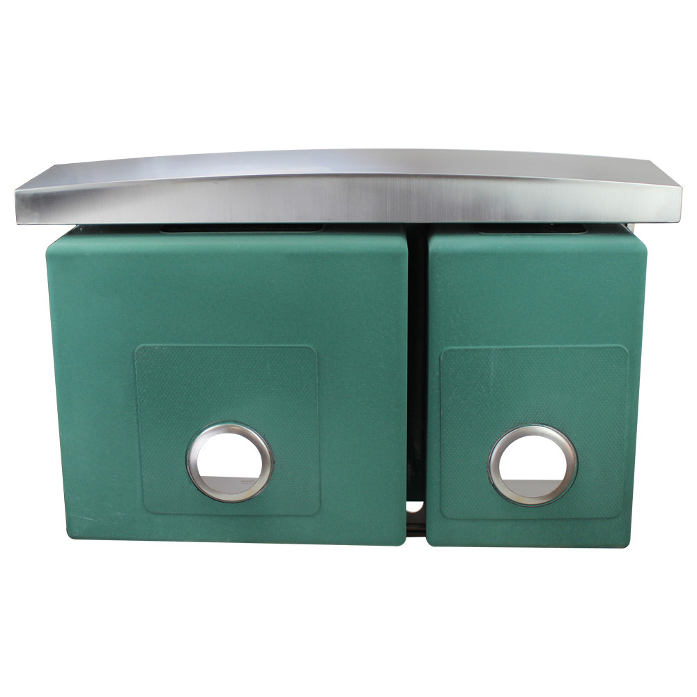 35.75-in x 25.125-in x 10-in 16 Gauge 60/40 Double Bowls, Stainless Steel Kitchen Sink with Low Divide, Micro Edge Dual Mount Installation, with FR2 Holes