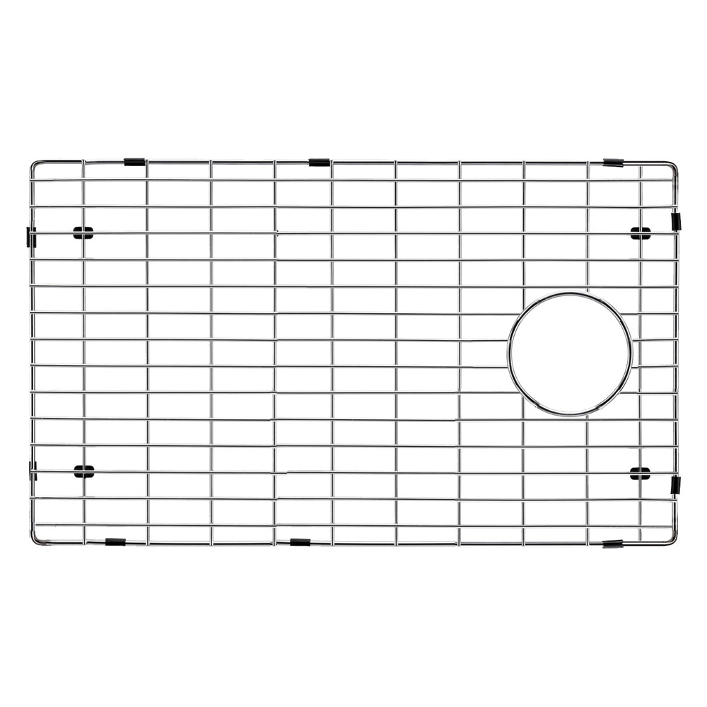 22-in W x 33-in L Granite Super Single Drop-in 1-Hole Kitchen Sink in Grey with Faucet, Grid, Strainer, Installation Kit