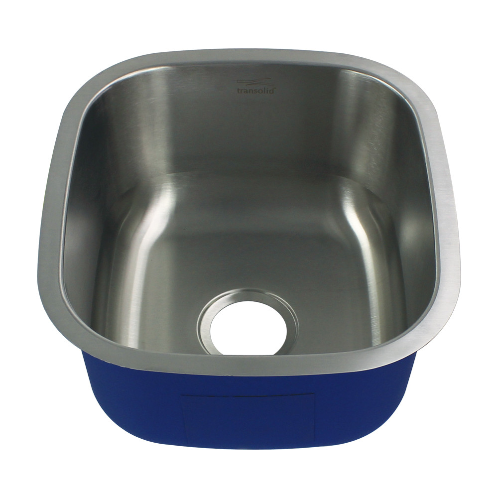 16.5-in x 18-in x 9-in 16 Gauge Single Bowl, Undermount Stainless Steel Kitchen Sink Kit with Grid, Strainer, Installation Kit