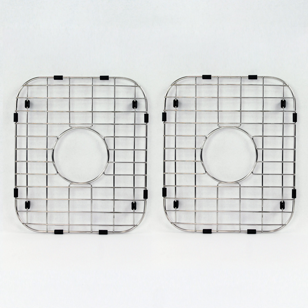 33-in x 22.02-in x 6-in 22 Gauge Double Equal Bowls, Stainless Steel Kitchen Sink, Drop-in Installation with MR2-Holes, with Grids, Strainer, Disposer Strainer, Installation Kit