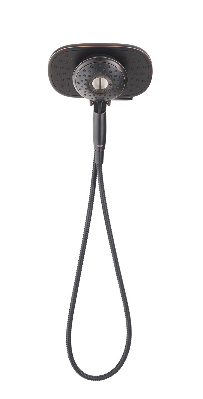 2.5 GPM Duo 4-Function 2-in-1 Shower Head in Legacy Bronze