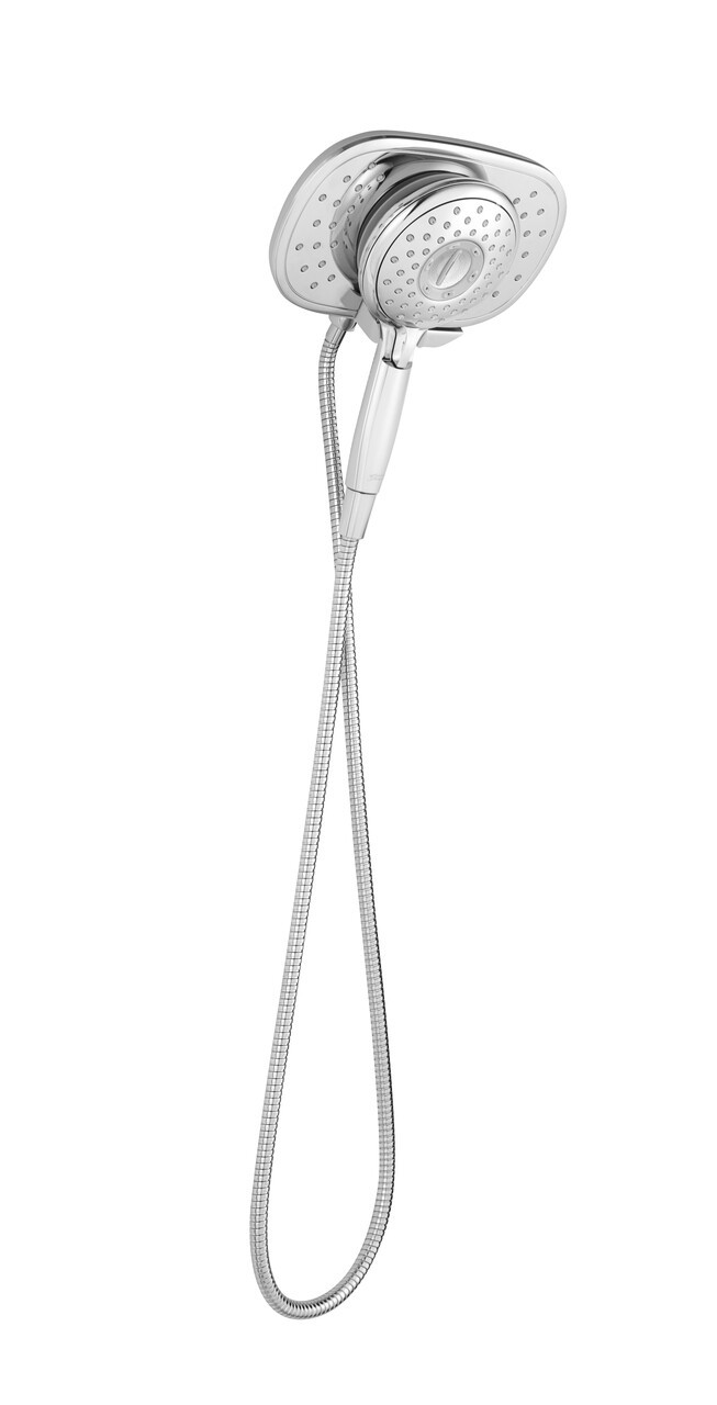 2.5 GPM Duo 4-Function 2-in-1 Shower Head in Polished Chrome