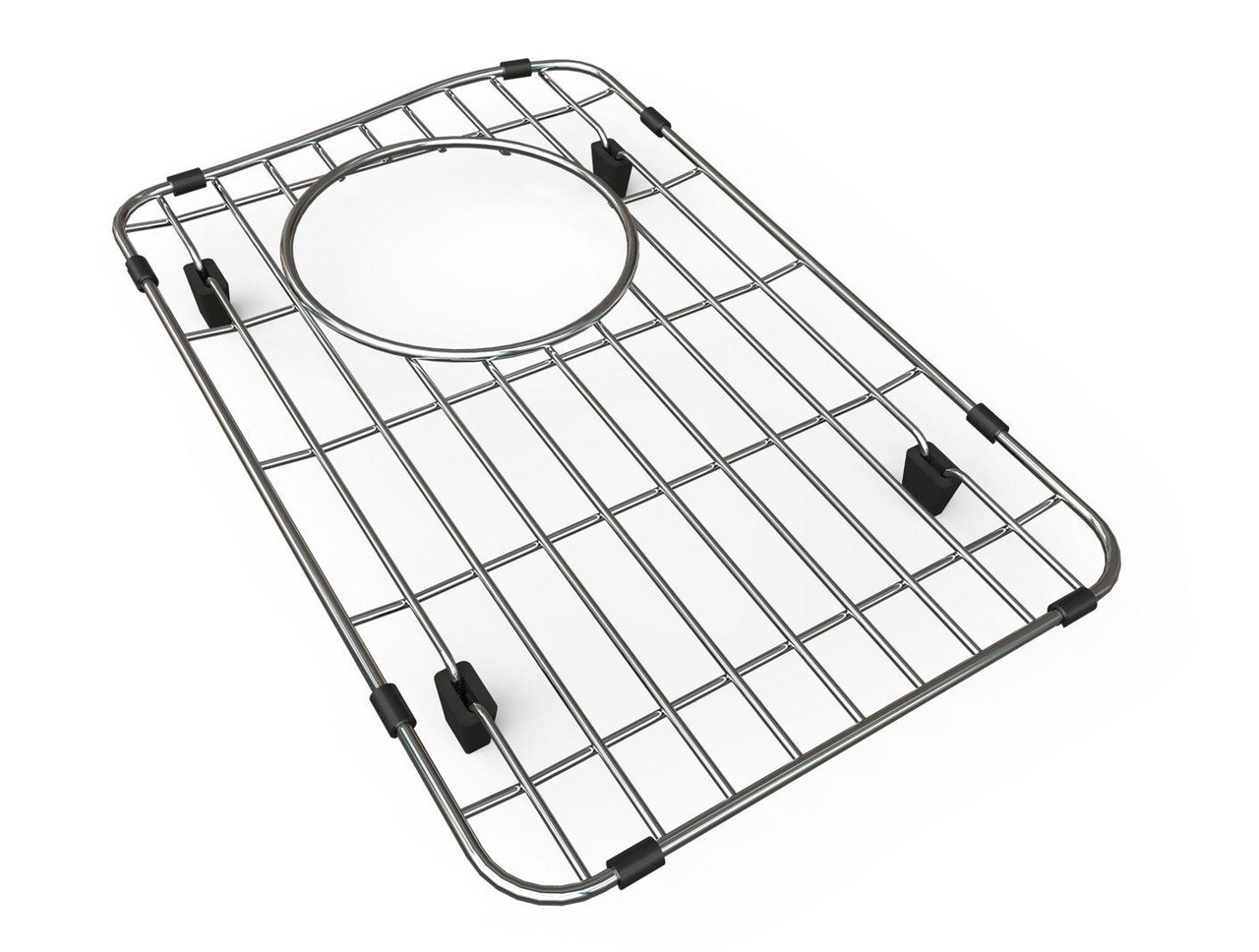 11-13/16" x 14-3/16" x 1-5/16" Stainless Steel Bottom Grid 11-13/16" x 14-3/16" x 1-5/16" Stainless Steel Bottom Grid