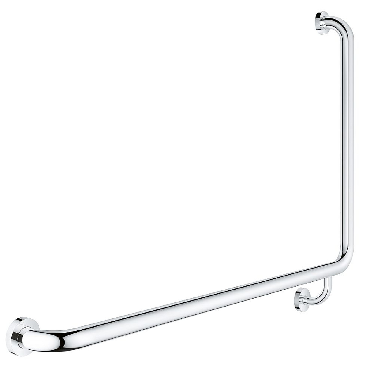 Grohe 40797001 Essentials 27" x 37" L-Shaped Grip Bar in StarLight Chrome Grohe 40797001 Essentials 27" x 37" L-Shaped Grip Bar in StarLight Chrome