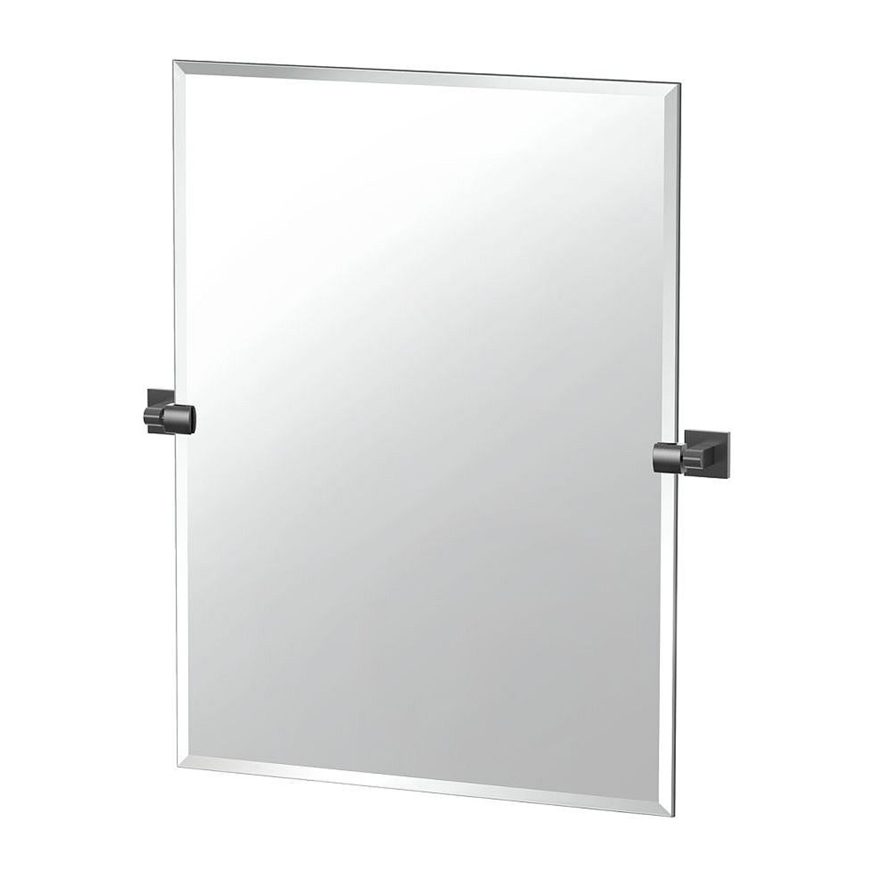 Gatco KA-ELE-5-MB 5-Piece Bathroom Accessory Kit with Mirror, Matte Black Gatco KA-ELE-5-MB 5-Piece Bathroom Accessory Kit with Mirror, Matte Black