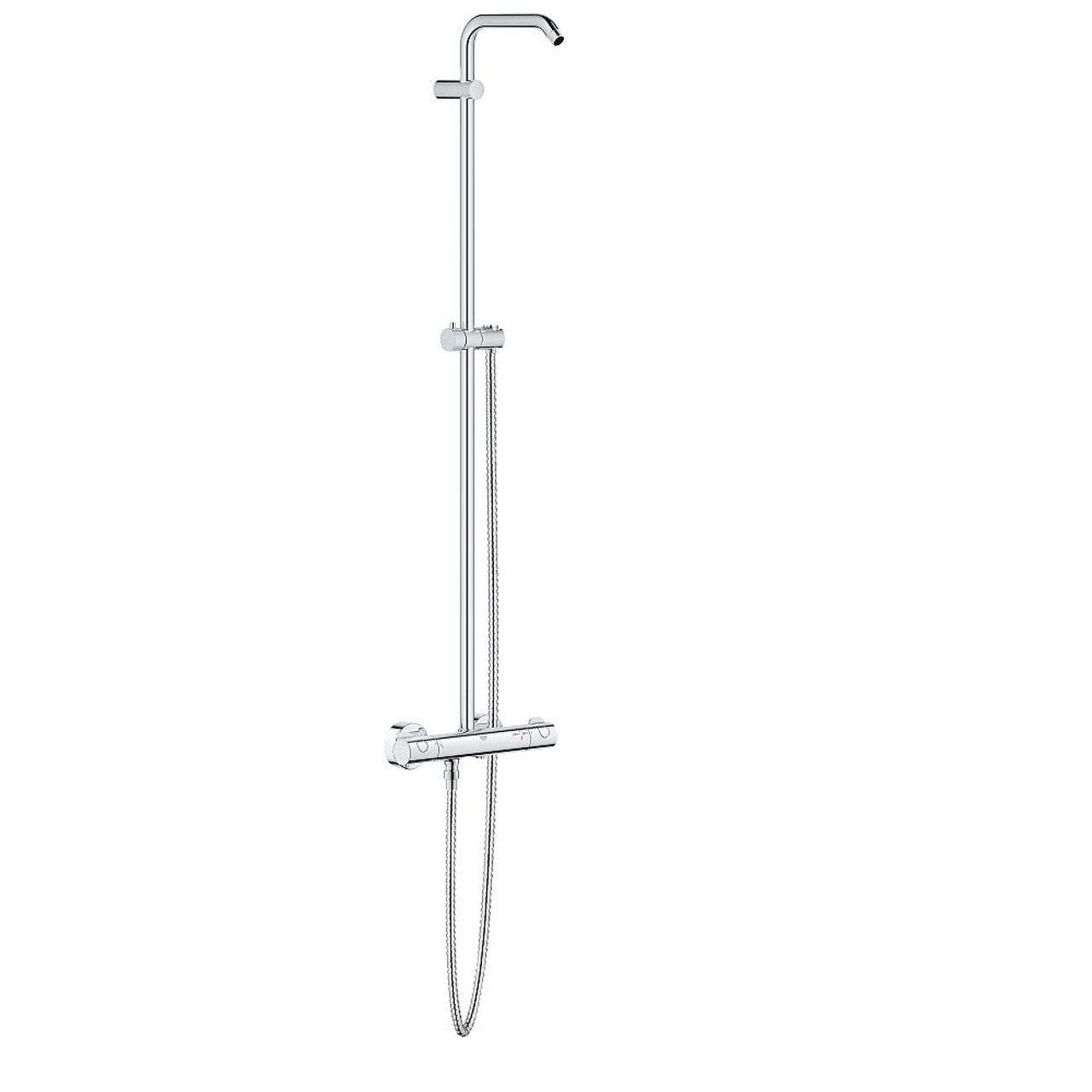 Grohe 26421000 New Tempesta Shower System with Thermostat for Wall Mount in StarLight Chrome