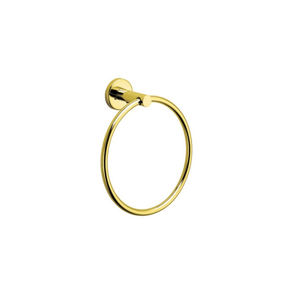 Towel Ring in Italian Brass