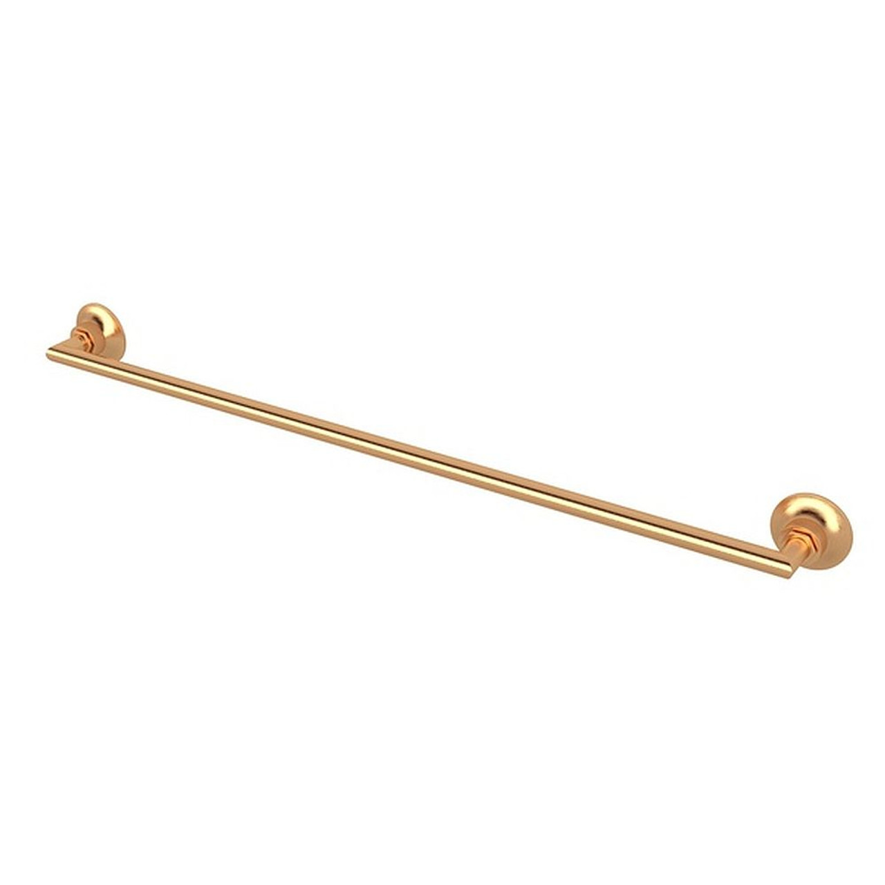 30-in Single Towel Bar in Satin Gold 30-in Single Towel Bar in Satin Gold