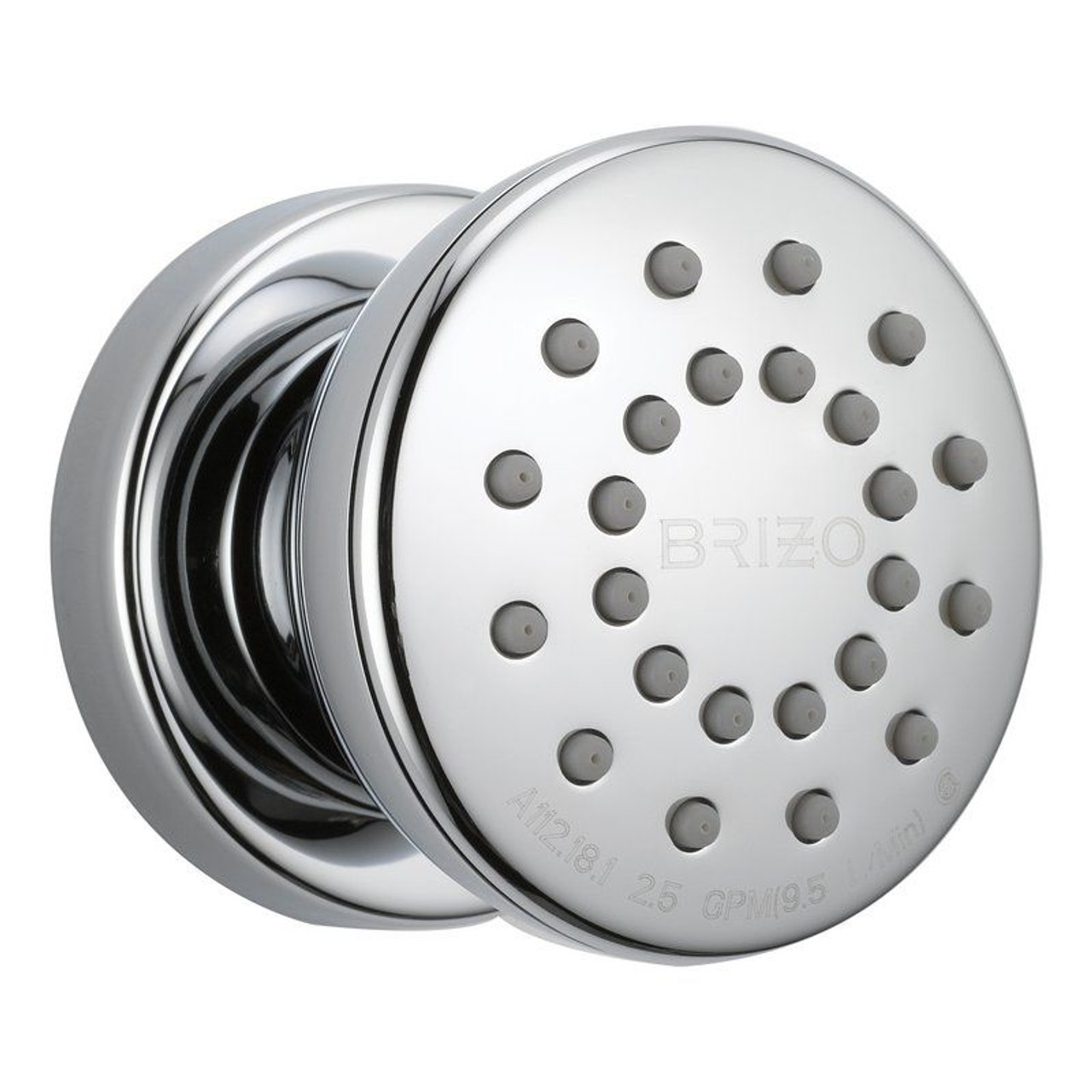 Brizo Touch-Clean 84110-PC Single Function Body Spray Trim in Polished Chrome