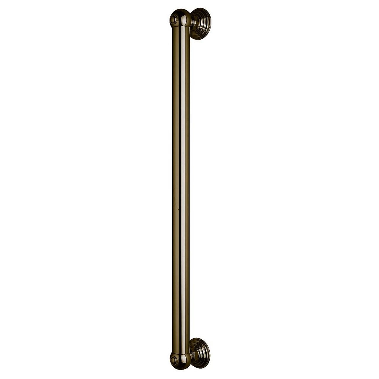Rohl 1261TCB 24-in Decorative Grab Bar in Tuscan Brass