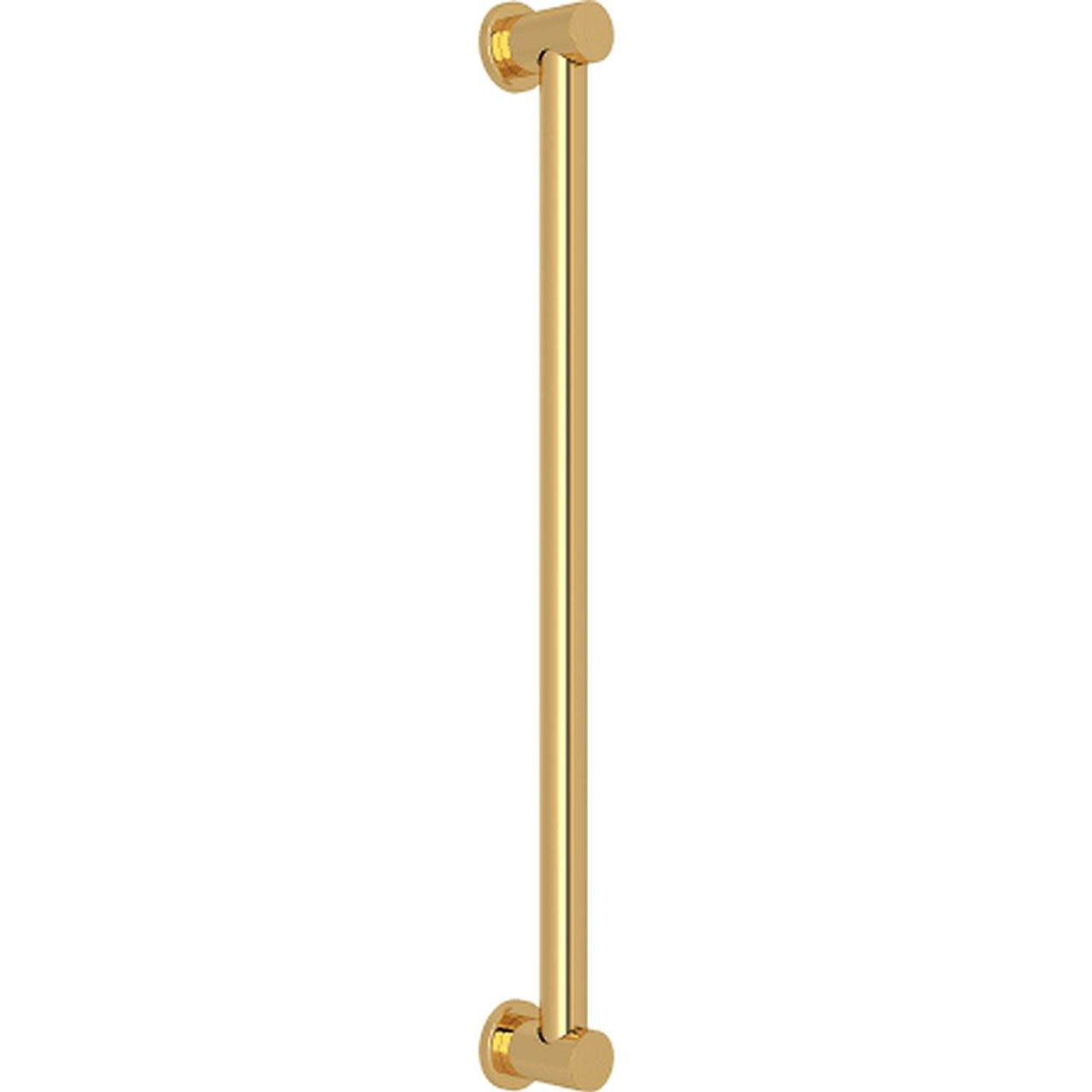 24-in Decorative Grab Bar in Italian Brass 24-in Decorative Grab Bar in Italian Brass