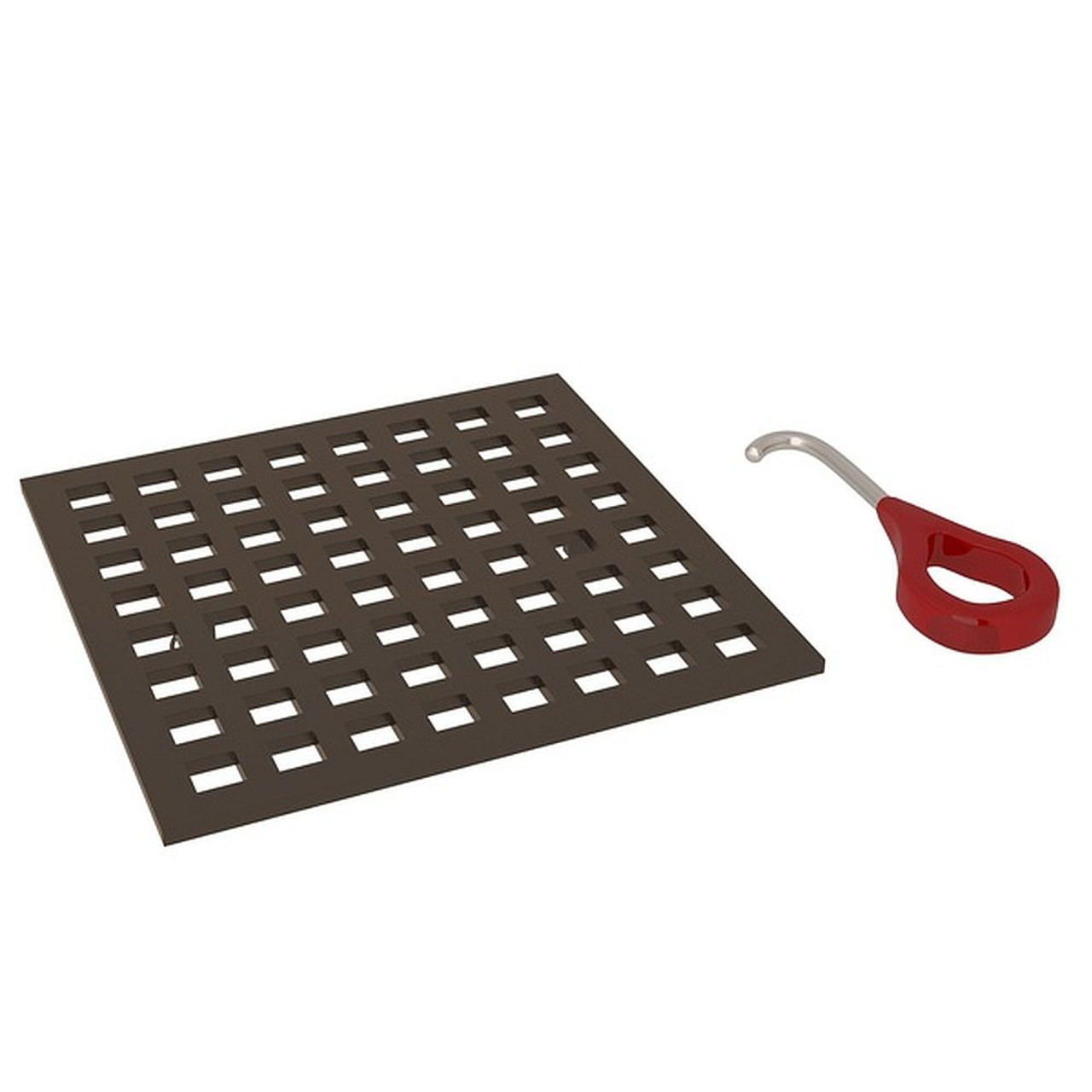 Matrix Decorative Drain Cover in Tuscan Brass