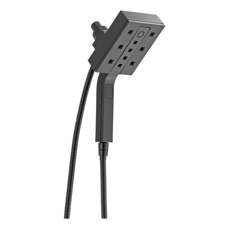 Multi Function Shower Head and Hand Shower in Matte Black