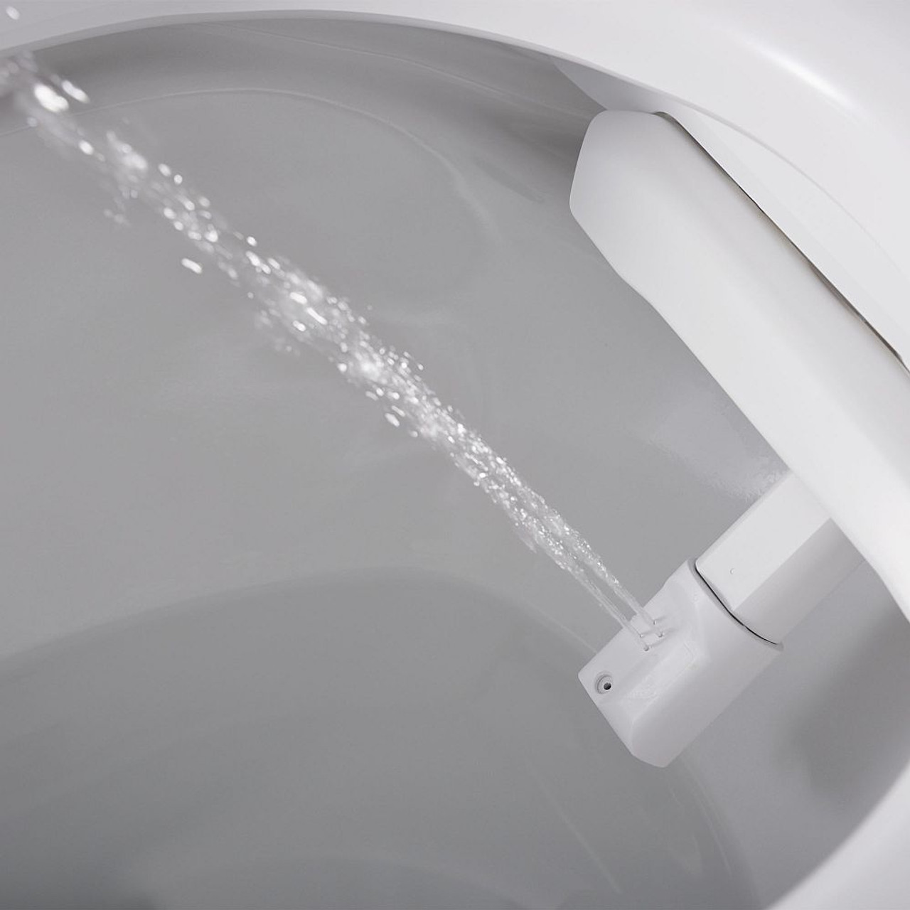 DXV AT200 LS SpaLet Integrated Electronic Bidet Toilet, in Canvas White