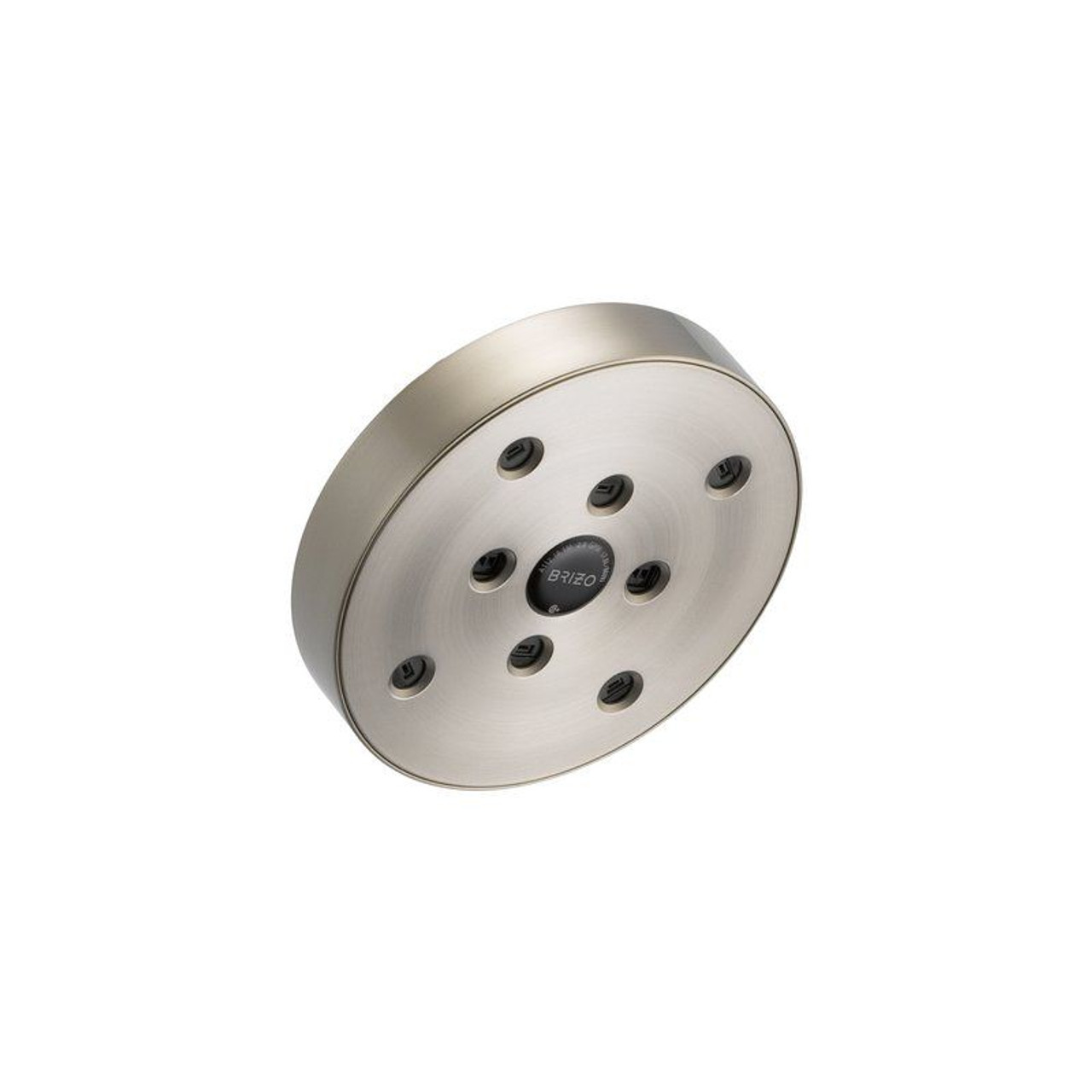 Brizo Odin 87375-BN Single Function Raincan Shower Head in Brushed Nickel