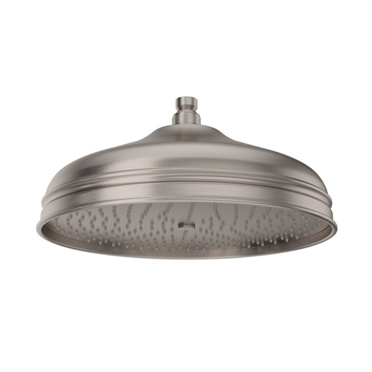 Rohl 1047/8STN 12-in Rain Showerhead, Satin Nickel
