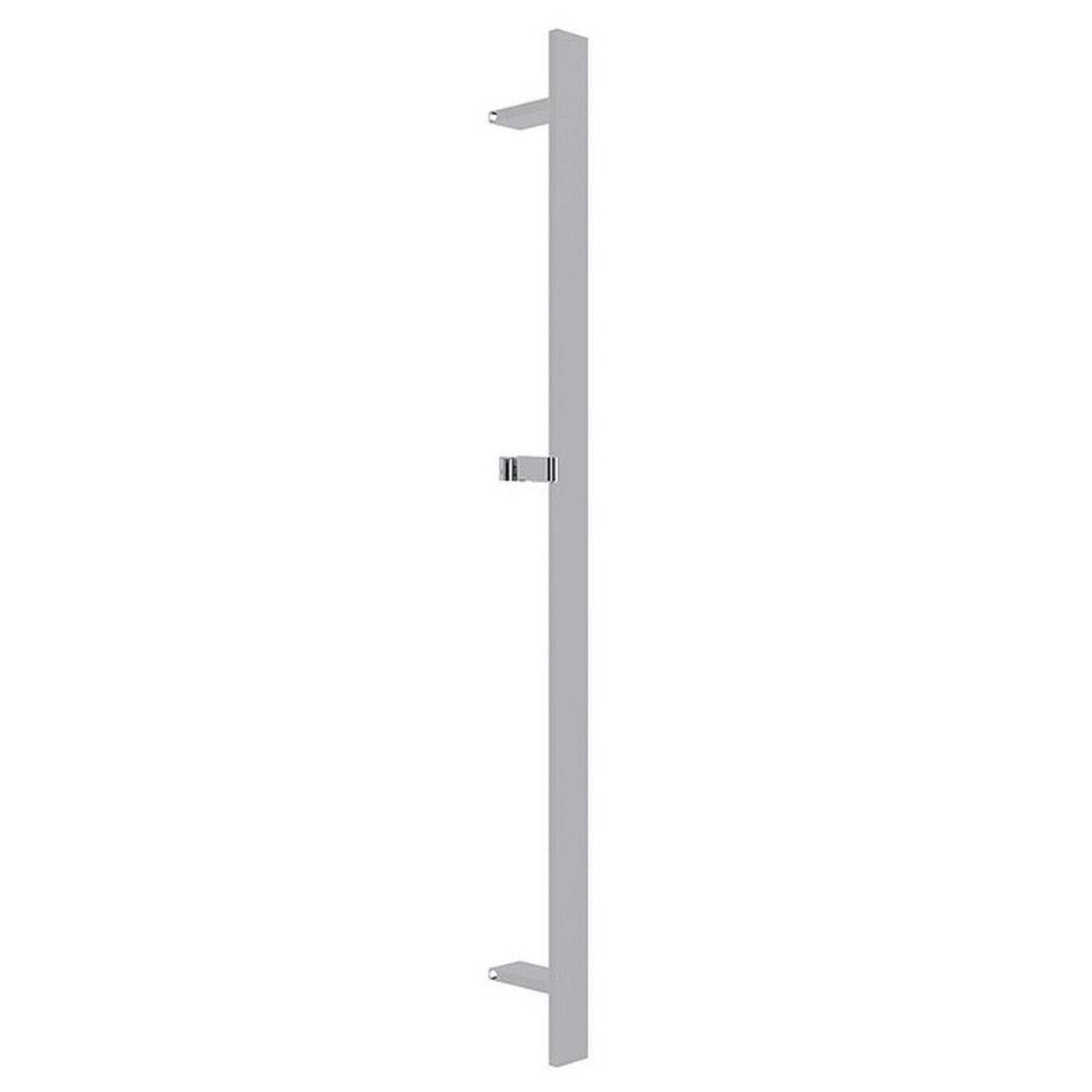 Modern Flat Slide Bar in Polished Chrome