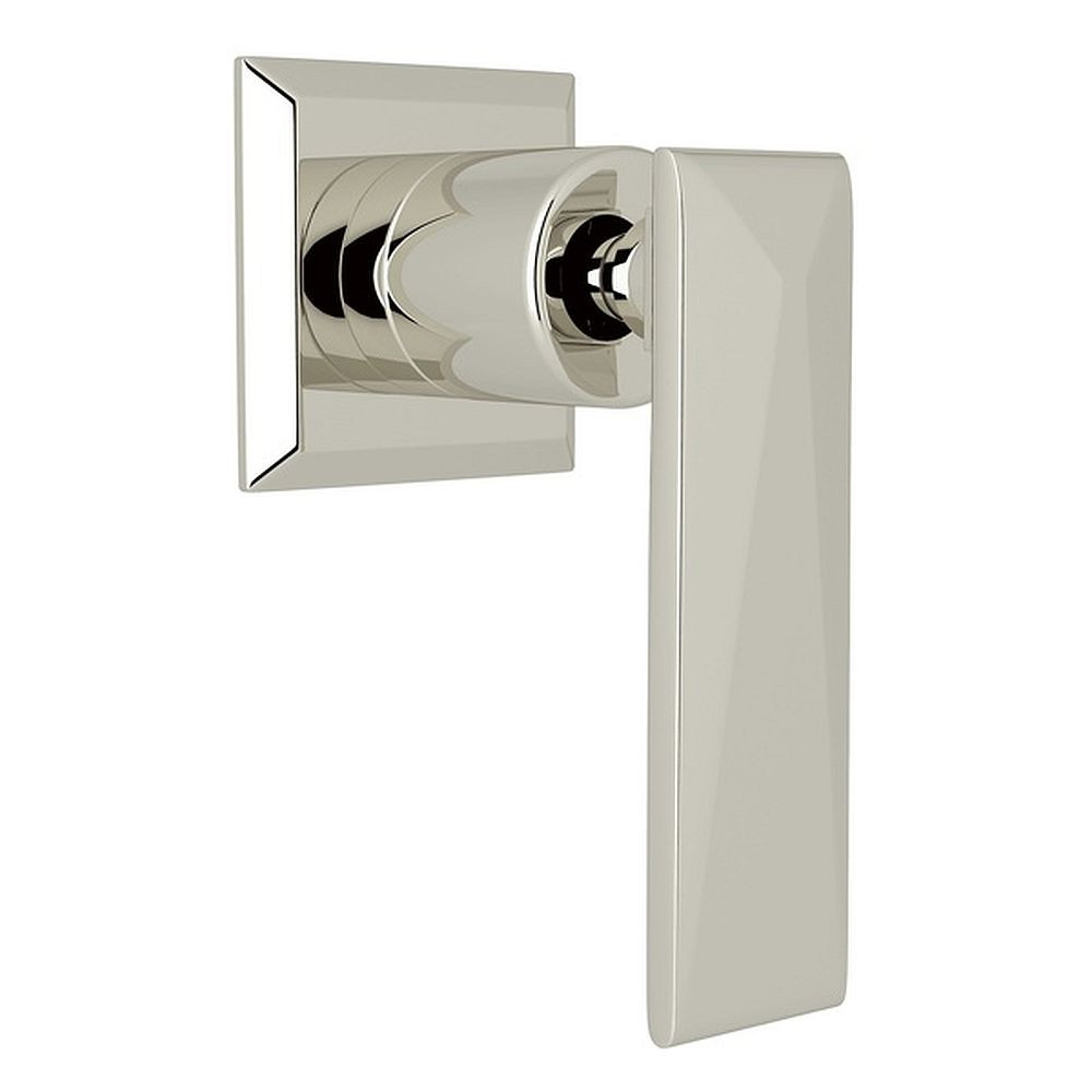 Rohl A4012LVPNTO Trim for Volume Control and Diverter with Metal Lever in Polished Nickel