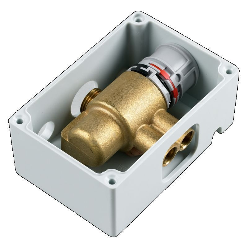 Thermostatic Mixing Valve with Anti-Scald Protection