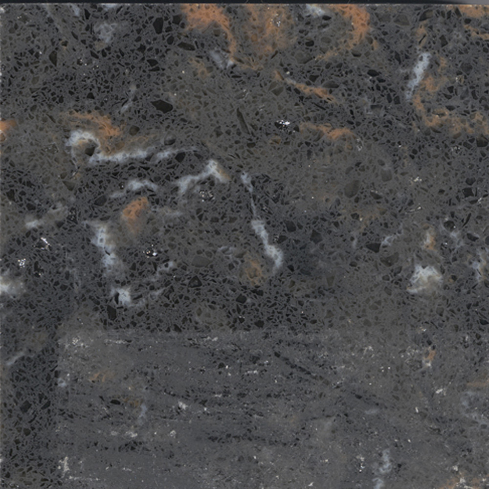 48.75 in. W x 22.25 in. D Quartz Vanity Top in Interlude with 8in Centerset and Rectangular Undermount Sink