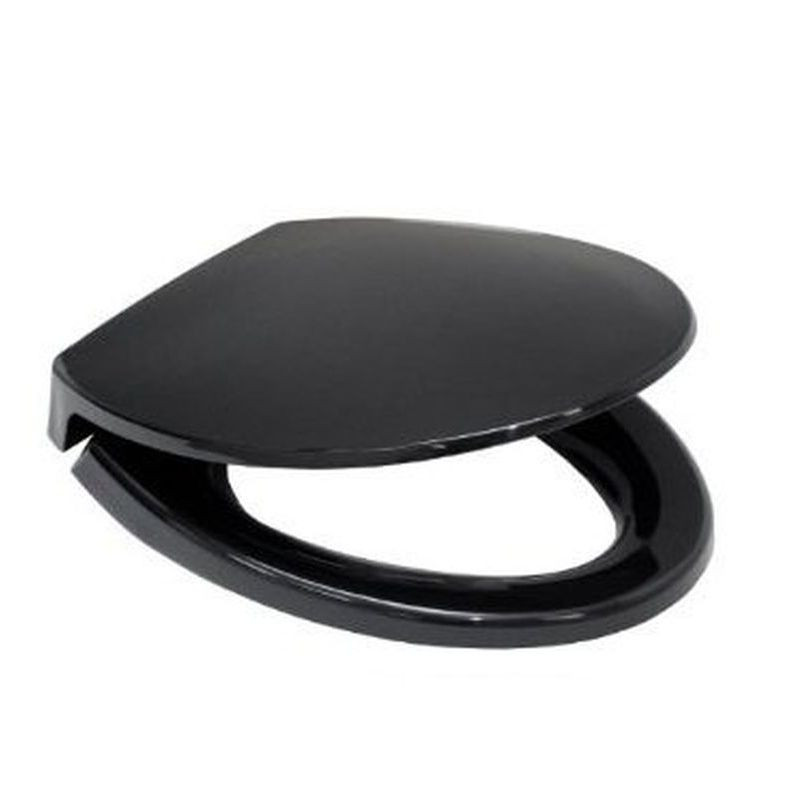 Toto SS114#51 Elongated Closed-Front Toilet Seat and Lid in Ebony