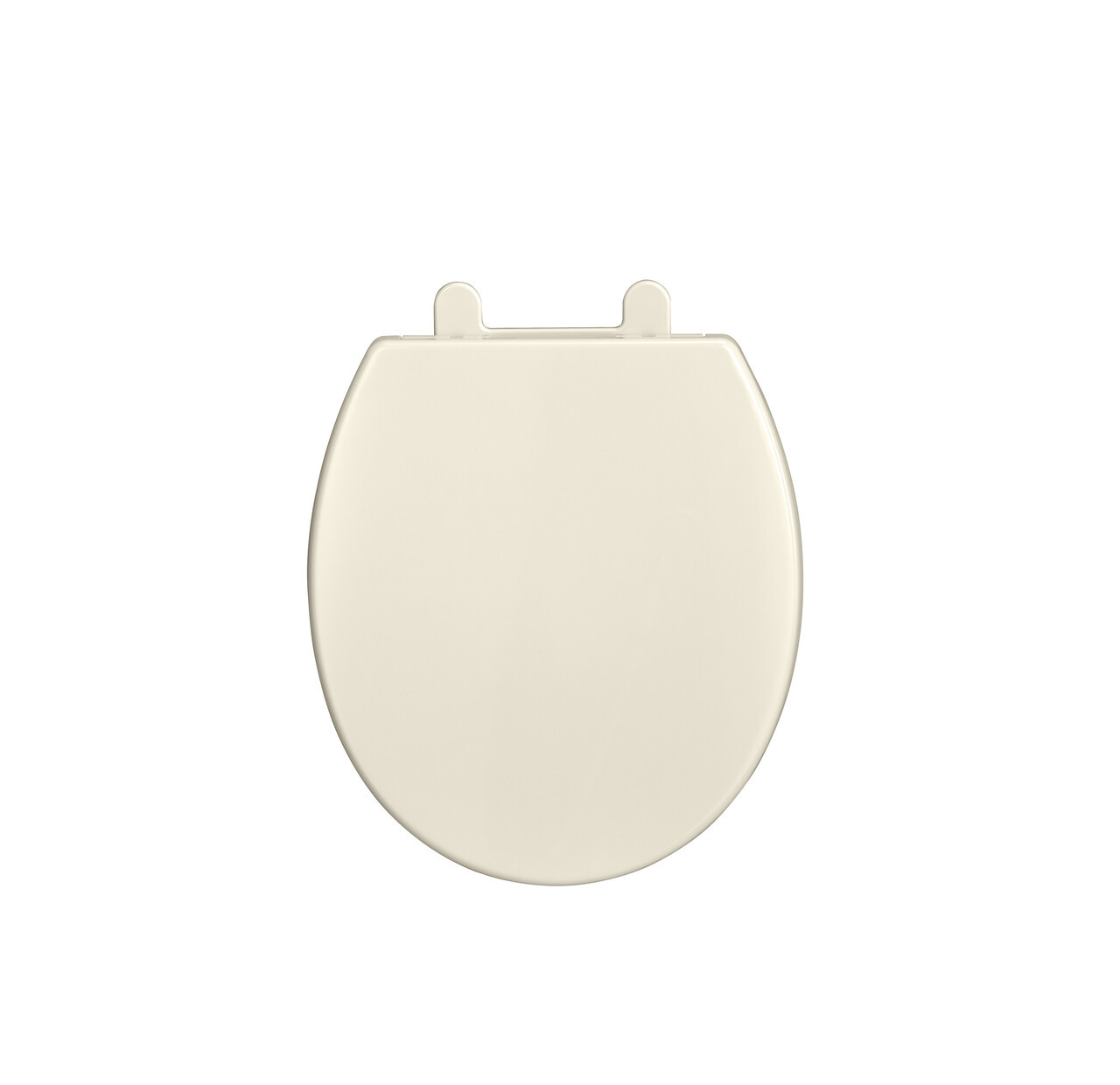 Round Closed-Front Toilet Seat with Soft Close, Grip Tight, and Quick Release in Linen