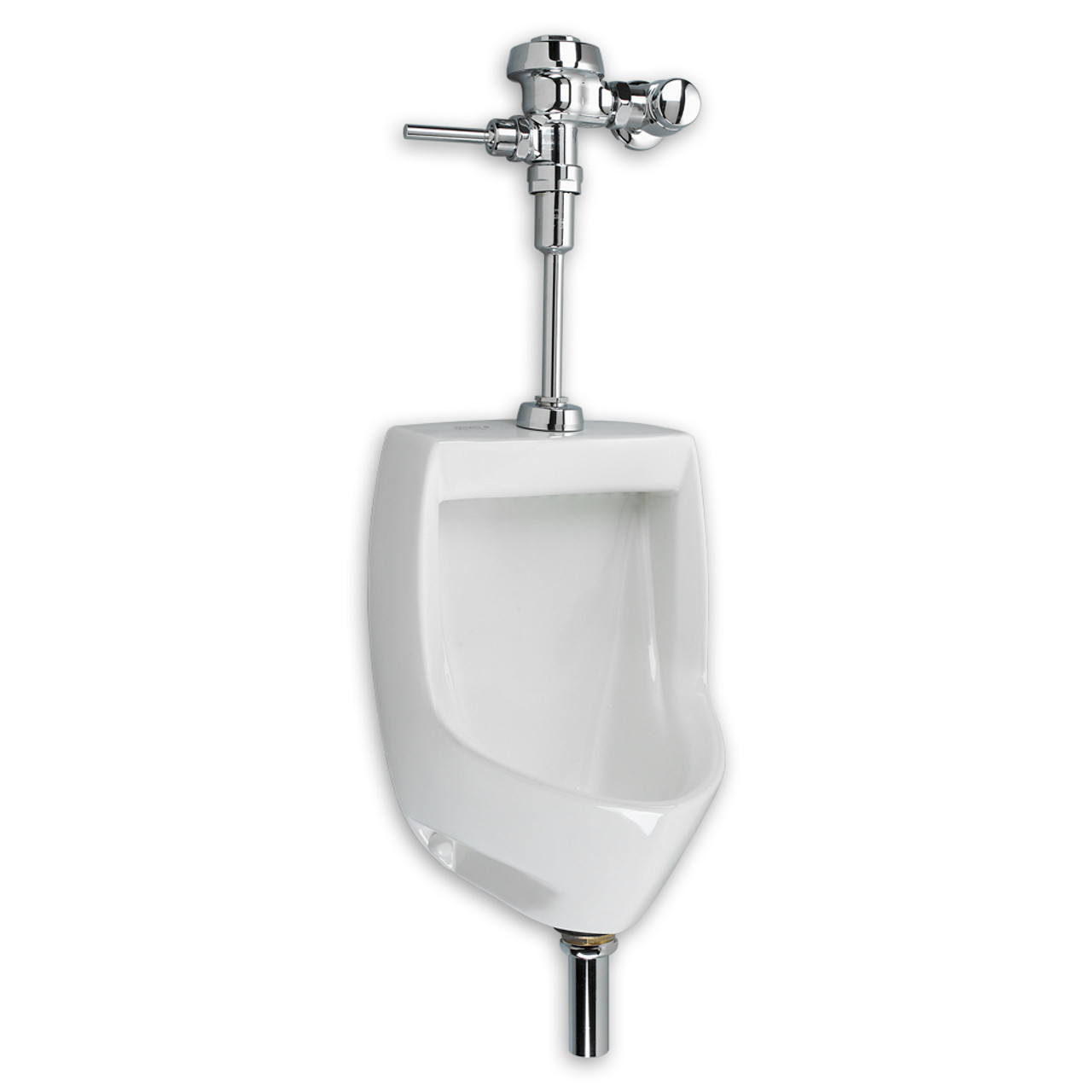 0.125-1.0 GPF Universal Washout Top Spud Urinal in White 0.125-1.0 GPF Universal Washout Top Spud Urinal in White