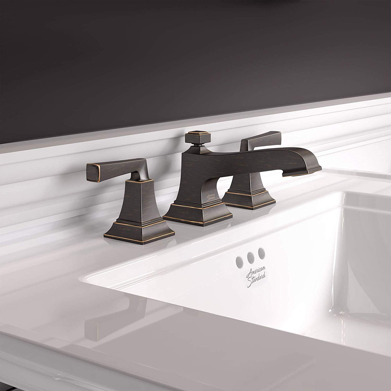 Widespread Faucet in Legacy Bronze