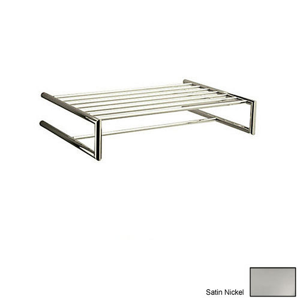 Rohl SY300-STN 24in Towel Rack in Satin Nickel