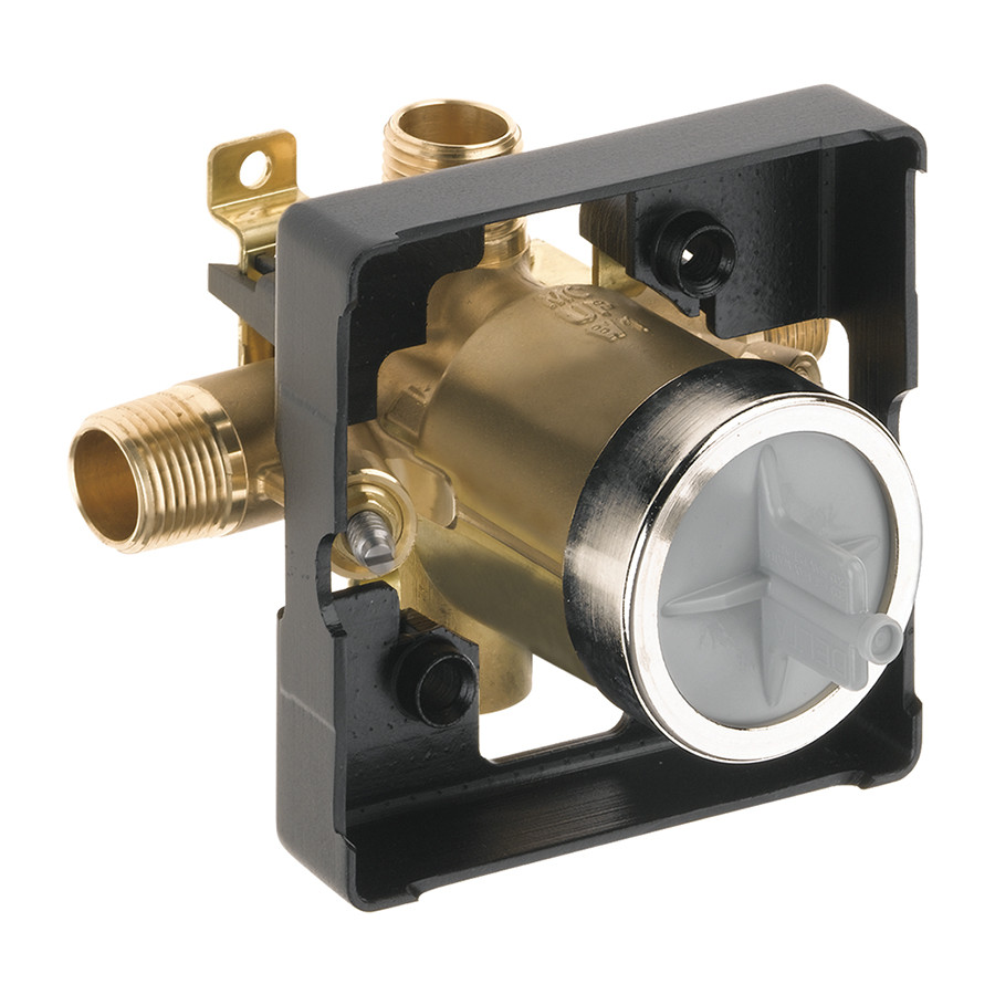 Brizo R60000-UNWSHF Universal Mixing Rough-In Valve with Service Stops
