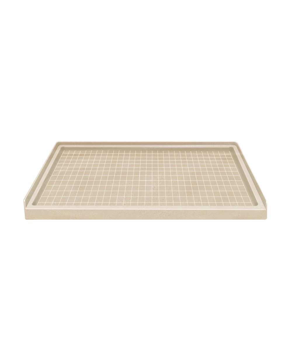 60 x 36 Solid Surface Shower Base in Matrix Khaki