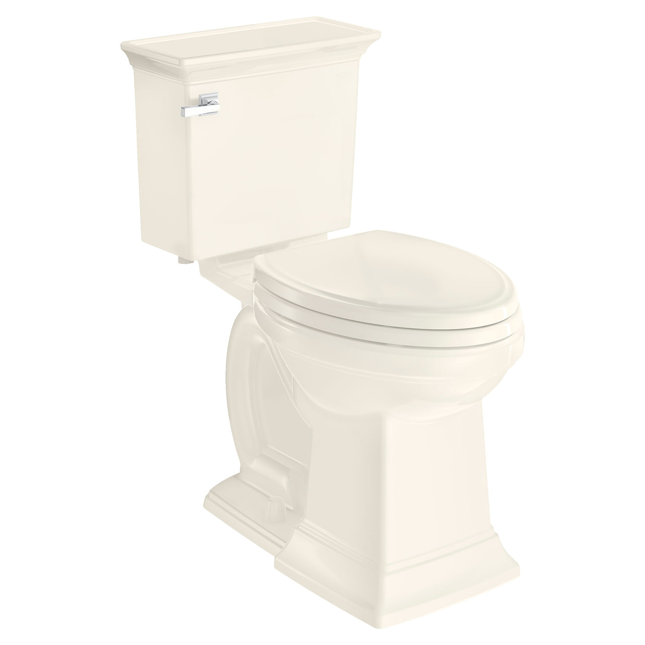 Right Height Elongated Toilet in Linen