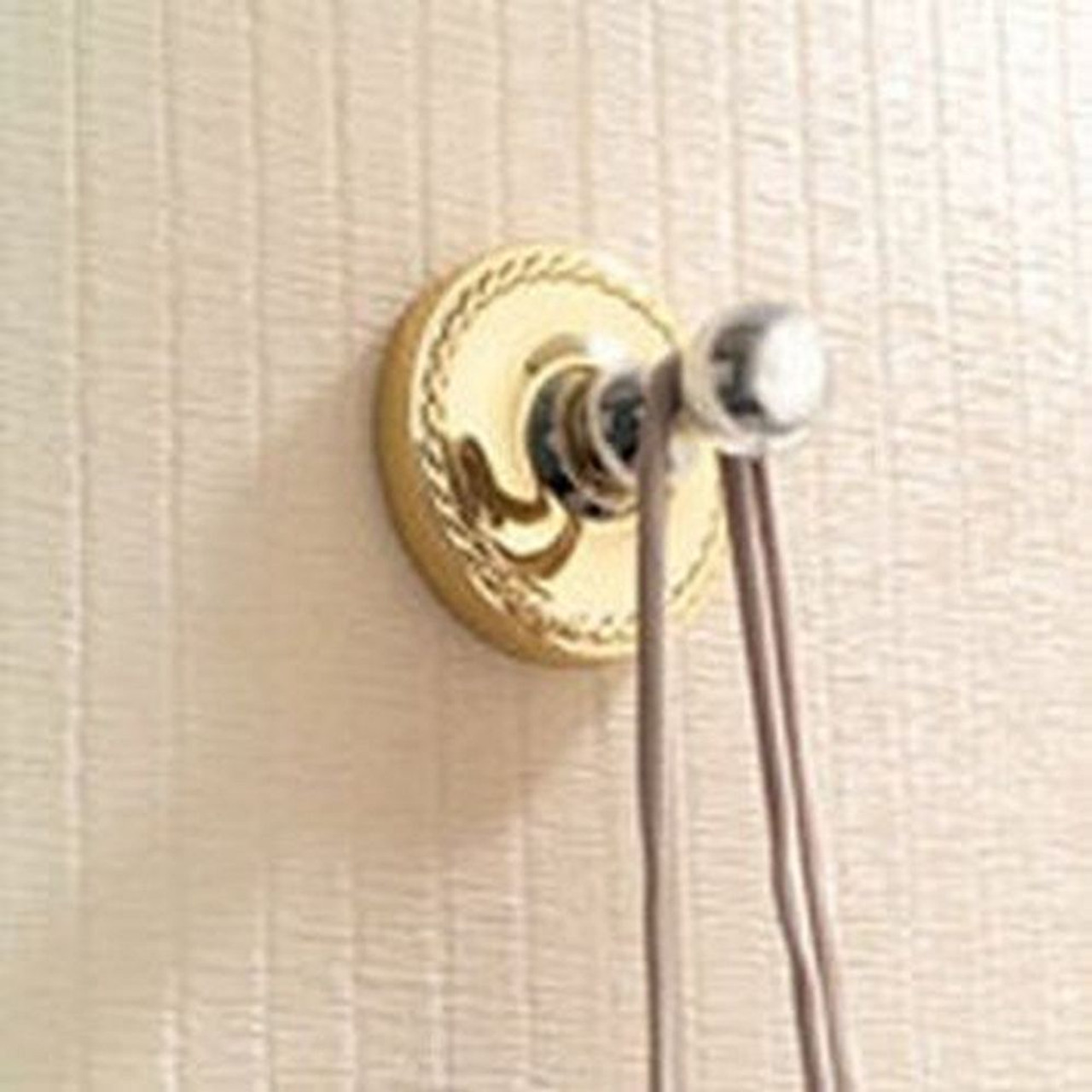 Ginger 1510/SN Single Hook Robe Hook in Satin Nickel Ginger 1510/SN Single Hook Robe Hook in Satin Nickel