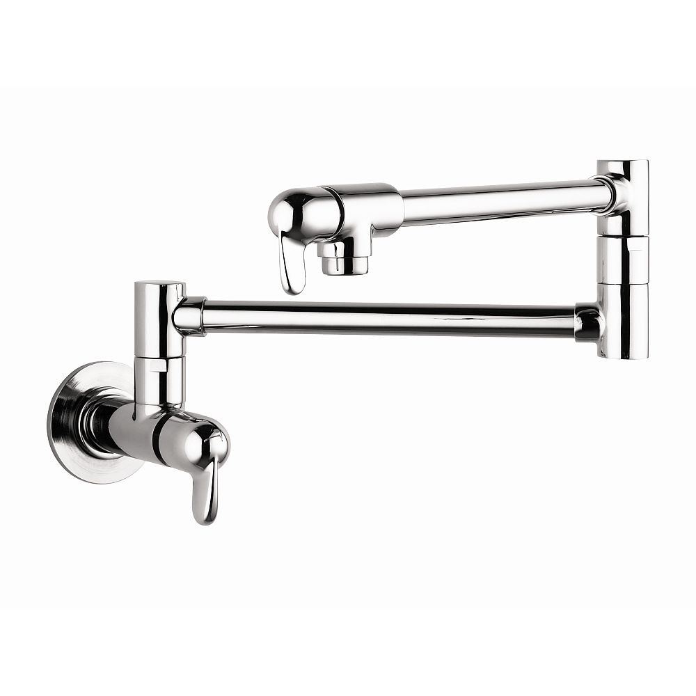 Hansgrohe 04059000 Allegro E Pot Filler, Wall-Mounted, In Chrome