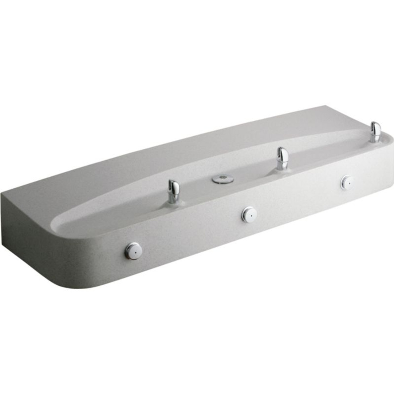Elkay EDFPVR320RC ADA Multi-Station Composite Fountain in White Granite