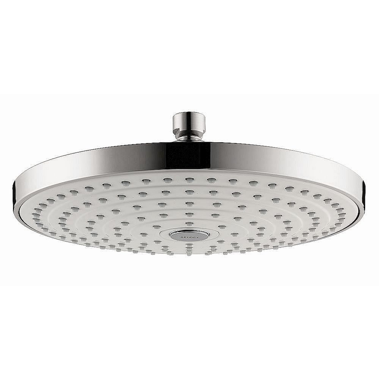 Hansgrohe 04720400 Raindance Select S 1.8 GPM 2-Jet Showerhead 240, In White/Chrome Hansgrohe 04720400 Raindance Select S 1.8 GPM 2-Jet Showerhead 240, In White/Chrome