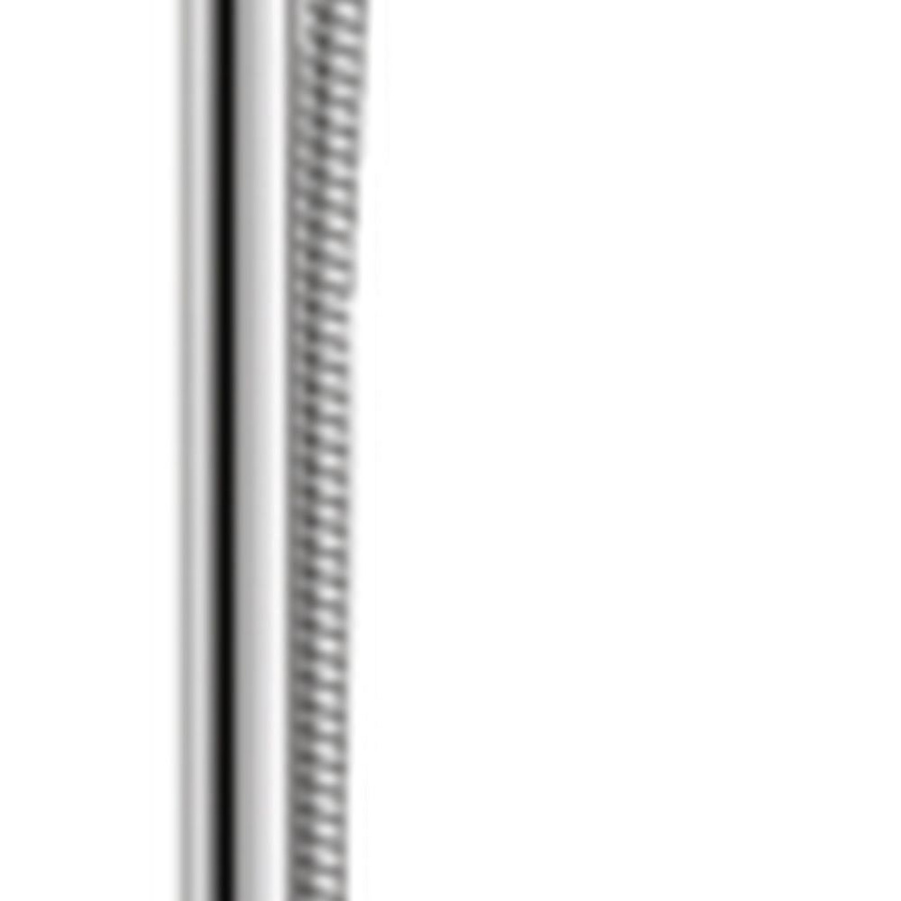 Hansgrohe 26650401 Crometta 100 24-in. 2.0 GPM 3-Jet Wallbar Set, In White/Chrome