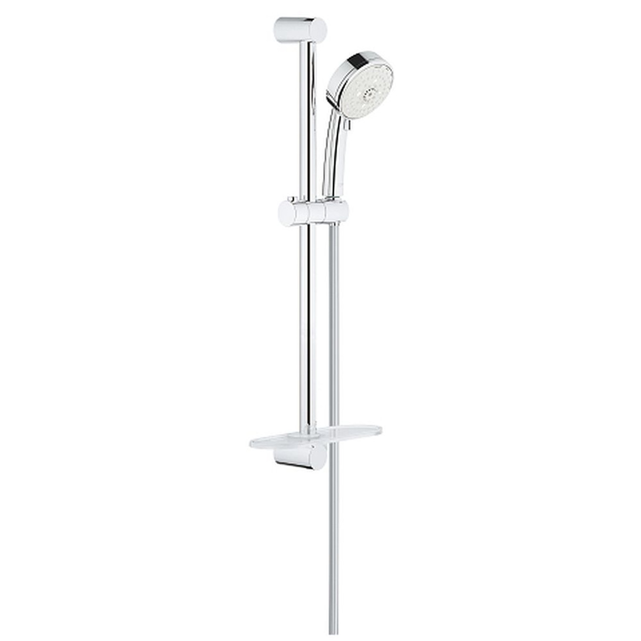 Grohe 27577002 New Tempesta Cosmopolitan 100 4-Sprays Shower Rail Set with 2.5 gpm Flow in StarLight Chrome Grohe 27577002 New Tempesta Cosmopolitan 100 4-Sprays Shower Rail Set with 2.5 gpm Flow in StarLight Chrome