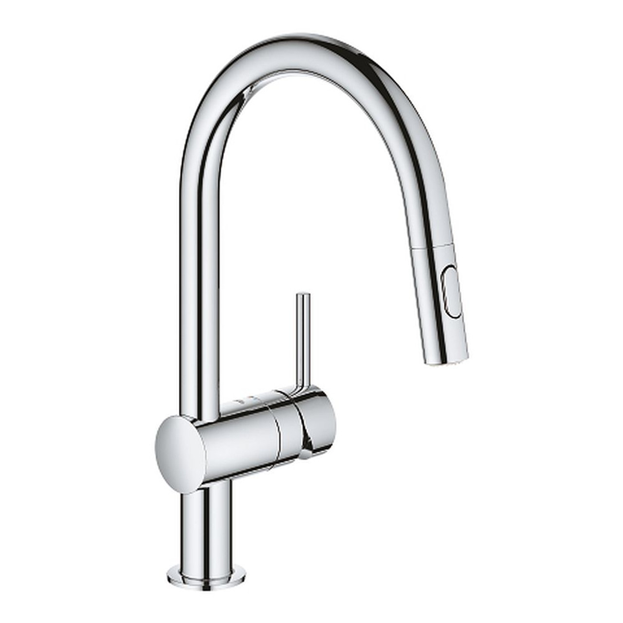 Grohe 31378003 Minta Single-Handle Pull-Out Kitchen Faucet in Chrome