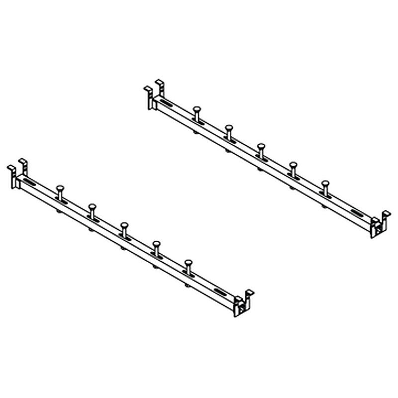 Elkay LKUMSK25 Undermount Support Kit in Aluminum