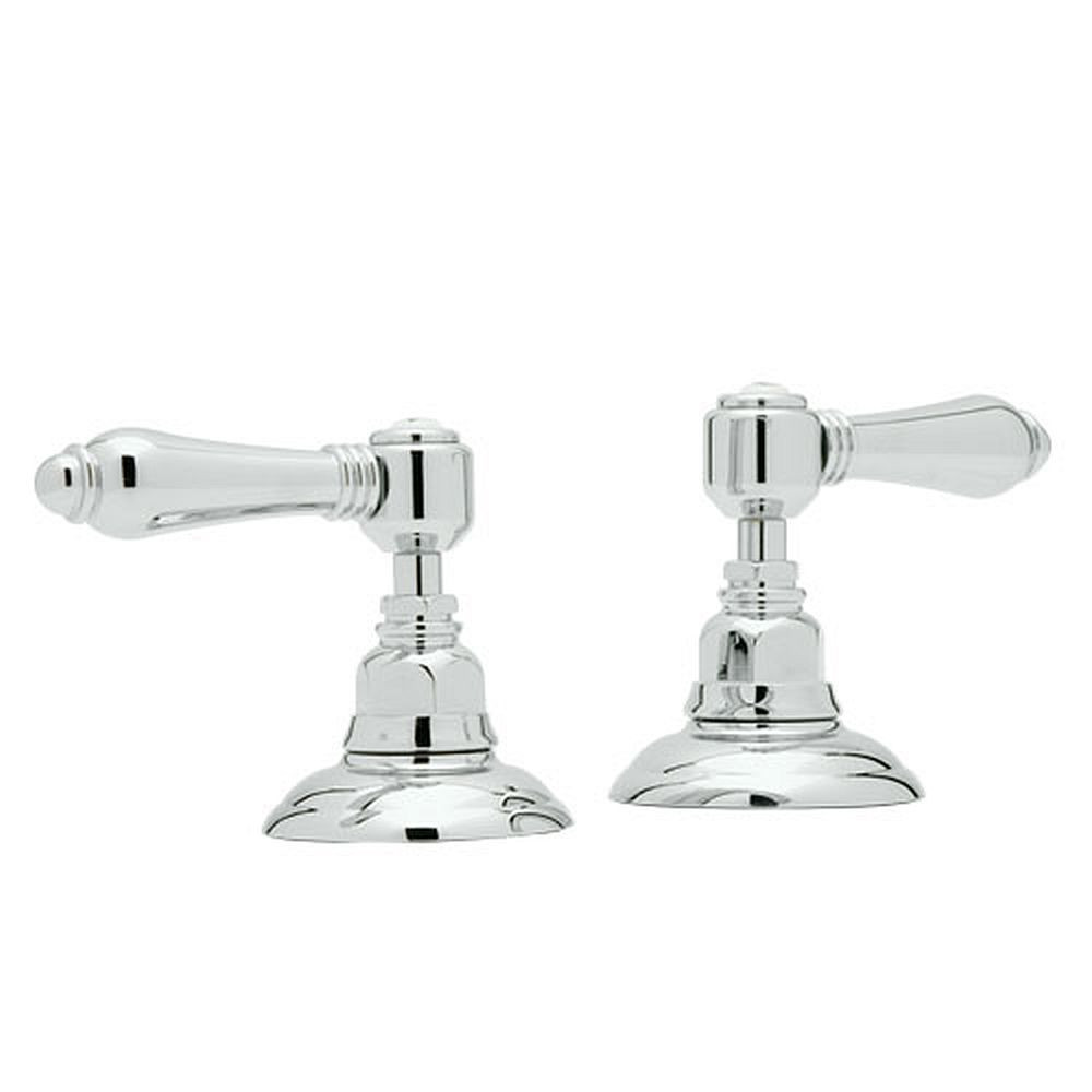 Rohl A1411LMAPC Pair of 1/2in Side valves in Polished Chrome