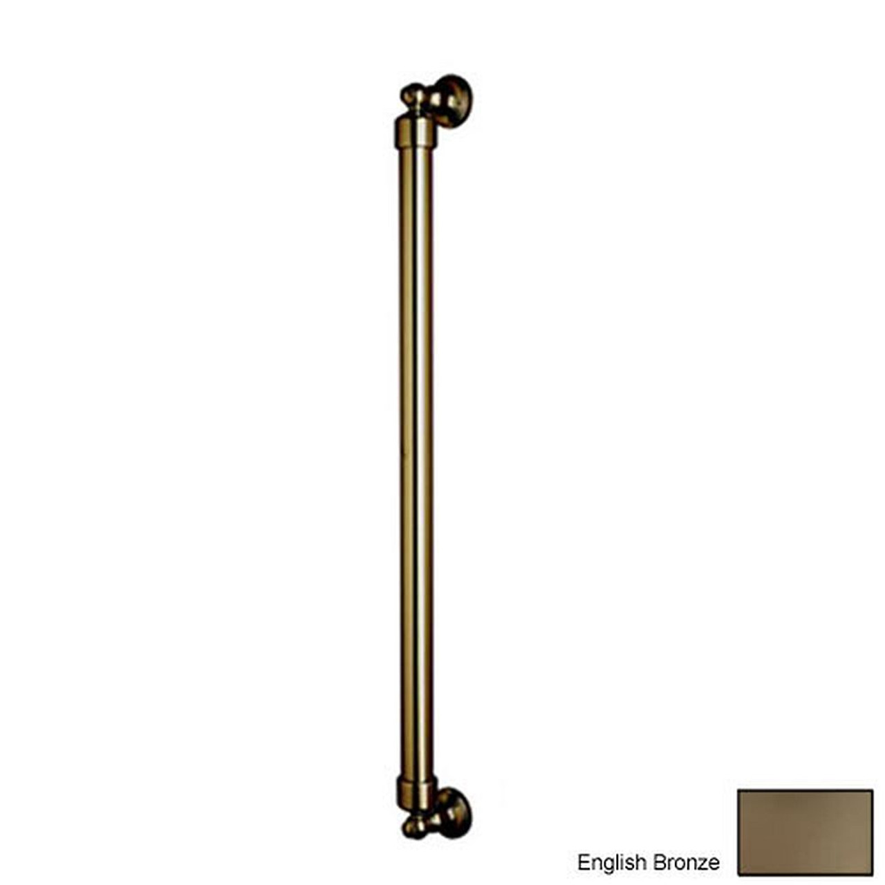 24in Decorative Grab Bar in English Bronze 24in Decorative Grab Bar in English Bronze