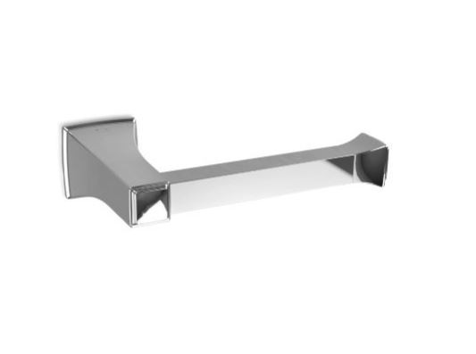Tissue Holder with Mounting Hardware in Polished Chrome