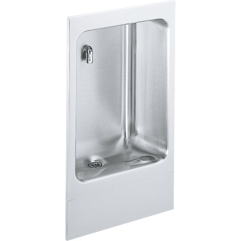 Wall Mount Fully Recessed Drinking Fountain in Stainless Steel