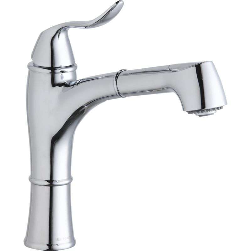 Elkay LKEC1041CR Pull-Out Kitchen Single-Hole Faucet in Chrome