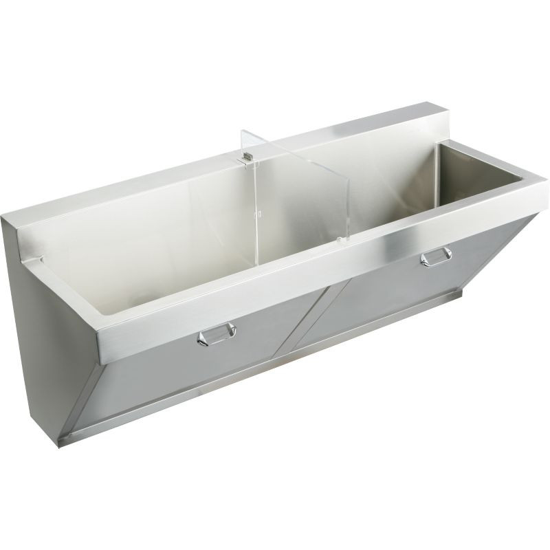 Elkay EWSF260260 Commercial Scrub Sink in Buffed Satin