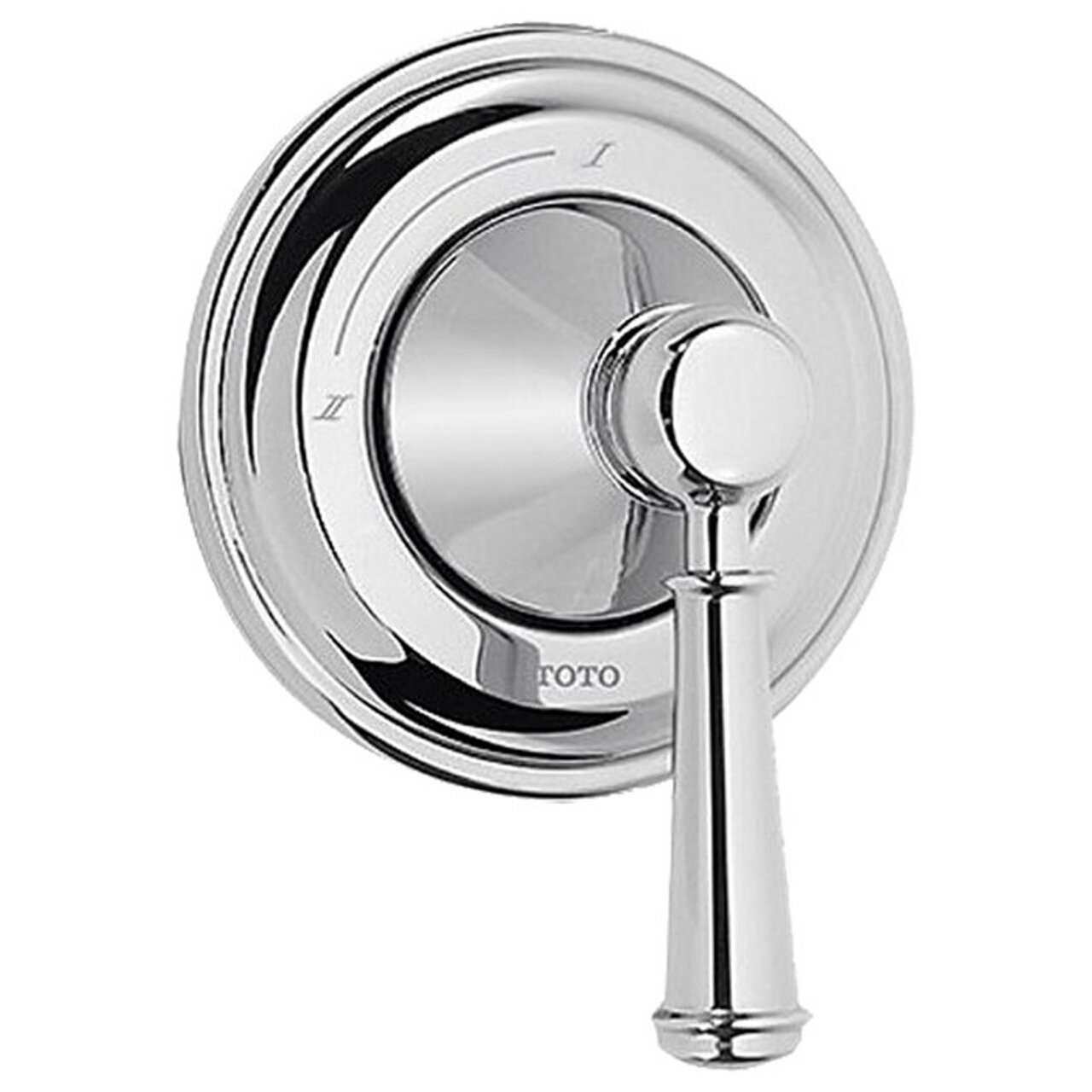 Two-Way Diverter Trim with Lever Handle in Brushed Nickel