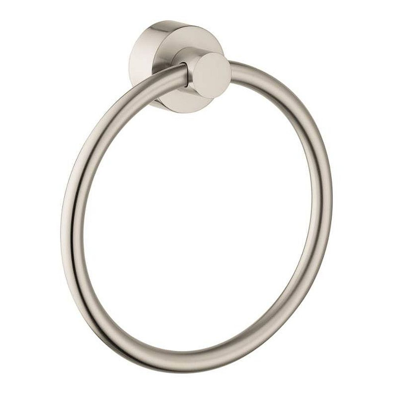 Axor 41521820 Metal Towel Ring in Brushed Nickel